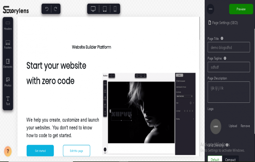 System Testing screenshot 1